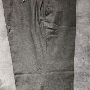 Gray Checkered Trousers